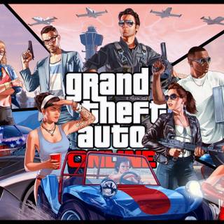 GTA characters wallpaper