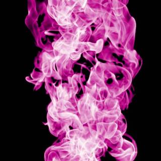 Pink flame wallpaper