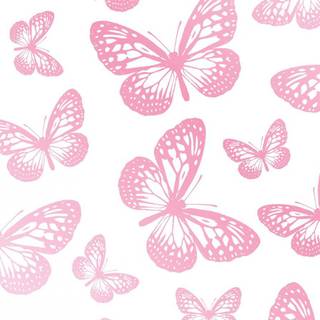 Cute aesthetic pink butterfly wallpaper