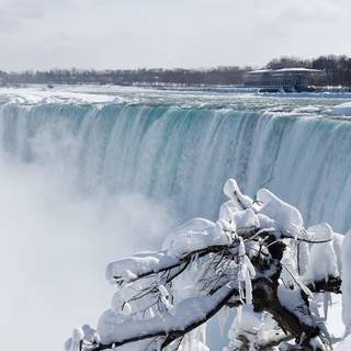 Niagara Falls winter wallpaper