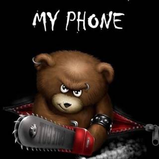 Funny lock screen wallpaper