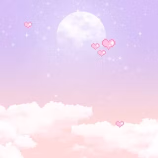 Purple Kawaii wallpaper