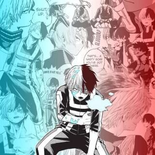 Shoto Todoroki aesthetic wallpaper