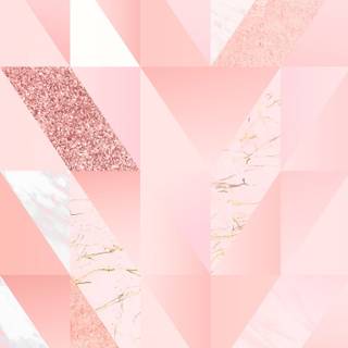 Pink geometric wallpaper