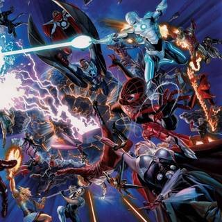 Marvel Superheroes Secret Wars wallpaper