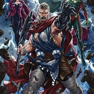 Marvel Superheroes Secret Wars wallpaper