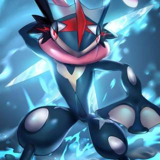 Shiny Greninja wallpaper