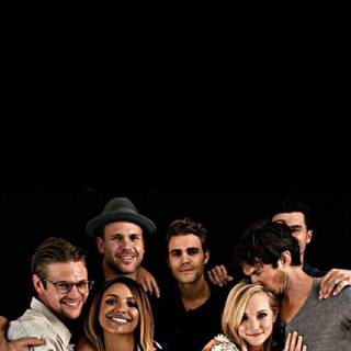 The Vampire Diaries all cast wallpaper