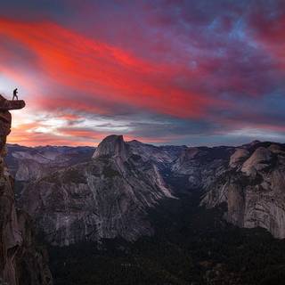 Sunrise at Yosemite Valley wallpaper