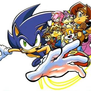 Sonic Archie Comics wallpaper