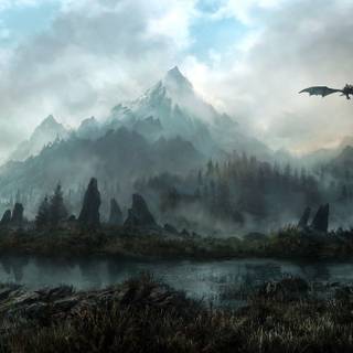 Lonely Mountain wallpaper