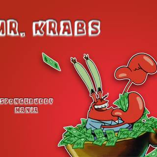 SpongeBob and Mr. Krabs wallpaper