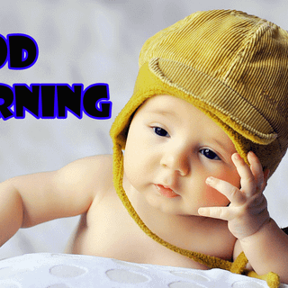 Good morning baby wallpaper
