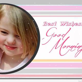 Good morning baby wallpaper