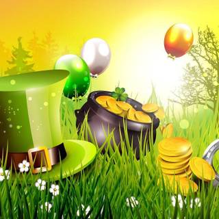St. Patrick's Day Disney wallpaper