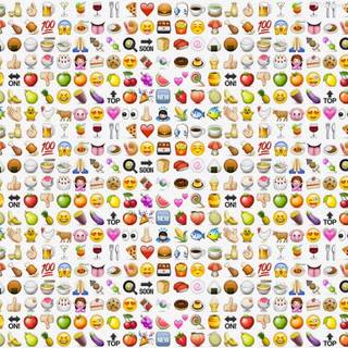 Emoji faces wallpaper