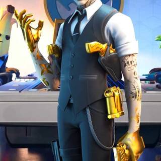 Midas Fortnite skin wallpaper