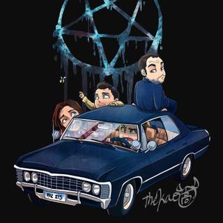 Supernatural Impala wallpaper