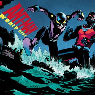 Ant-Man Scott Lang Marvel Comics wallpaper