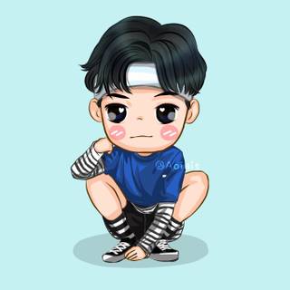 Park Bo Gum Chibi wallpaper