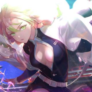 Mitsuri computer wallpaper