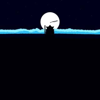 Batman amoled minamilism wallpaper