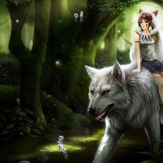 Mononoke Hime wallpaper