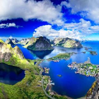 Norway spring wallpaper