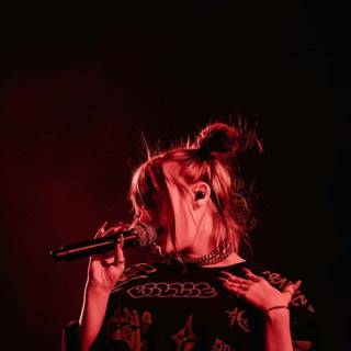 Billie Eilish concert iPhone wallpaper