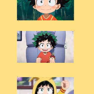 Child Deku wallpaper