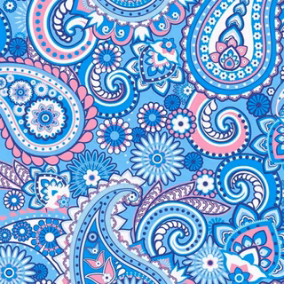 iPhone blue pattern wallpaper