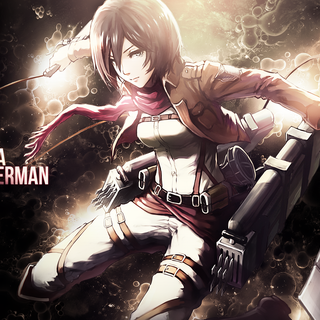Mikasa Ackerman anime HD wallpaper