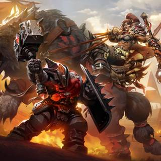 WoW warrior wallpaper