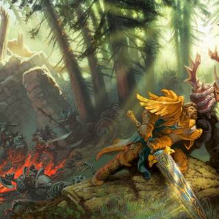 WoW warrior wallpaper