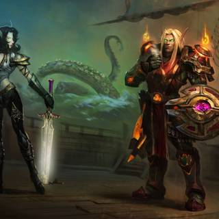 WoW warrior wallpaper