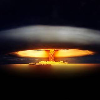 Explosion bomb wallpaper