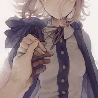 Hajime and Chiaki wallpaper