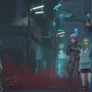 Altered Carbon: Resleeved wallpaper