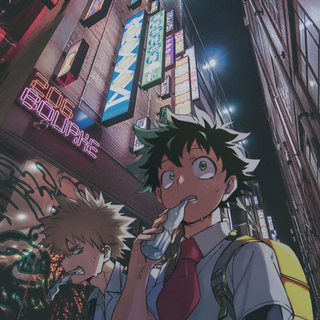 My Hero Academia vintage wallpaper