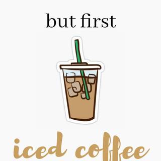 Aesthetic boba tea wallpaper