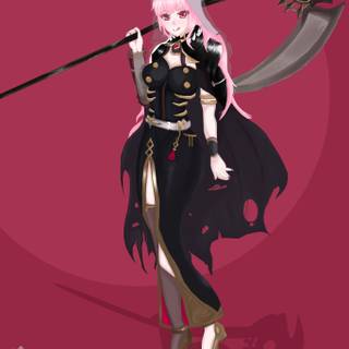 Mori Calliope mobile wallpaper