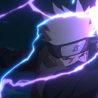 Purple lightning aesthetic wallpaper