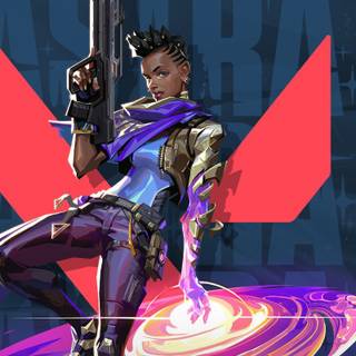 Astra Valorant wallpaper