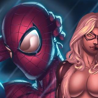 Black Cat Marvel Comics wallpaper
