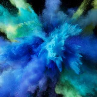 Colour burst wallpaper