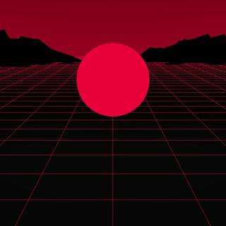 Red grunge aesthetic wallpaper