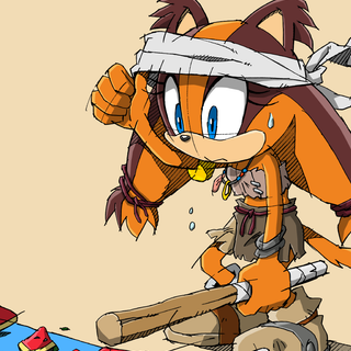 Sticks the Badger wallpaper