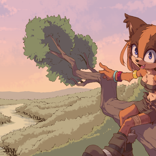 Sticks the Badger wallpaper