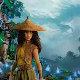 Raya and the Last Dragon movie wallpaper
