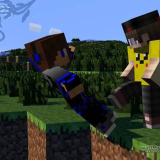 Minecraft thumbnail wallpaper